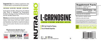 L-Carnosine 500 mg
