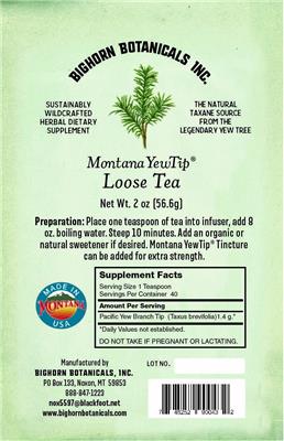 Montana YewTip Loose Tea