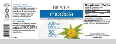 Rhodiola 300 mg