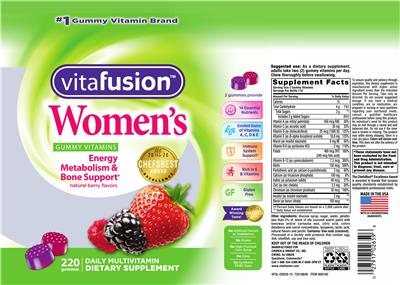 Photo of the vitafusion Women's label
