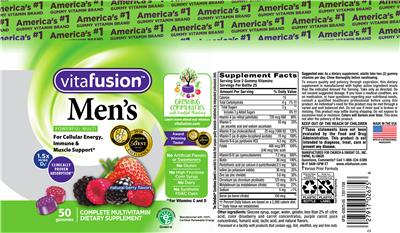 Photo of the vitafusion Men's label