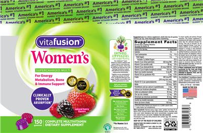 Photo of the vitafusion Women's label