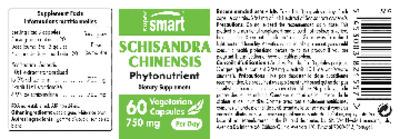 Product label for Schisandra Chinensis 750 mg