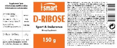 Photo of the SuperSmart D-Ribose label