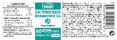 Label of Lactobacillus Rhamnosus GG 10 Billion CFU