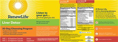 Photo of the Renew Life Morning Formula label