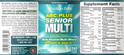ABC Plus Senior Multi