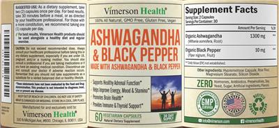 Ashwagandha & Black Pepper