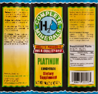 Platinum Concentrate