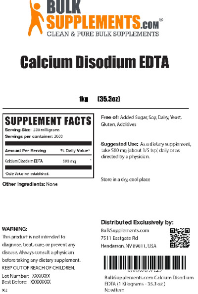 Calcium Disodium EDTA