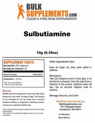Sulbutiamine