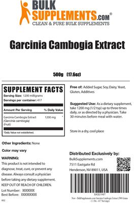 Garcinia Cambogia Extract