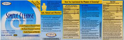 Photo of the Enzymatic Therapy Fiber Fusion Daily Cleansing Fiber label