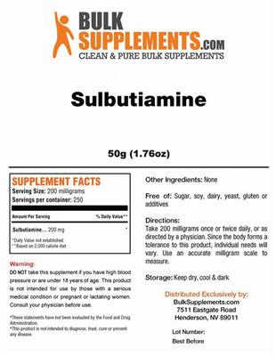 Sulbutiamine