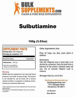 Sulbutiamine