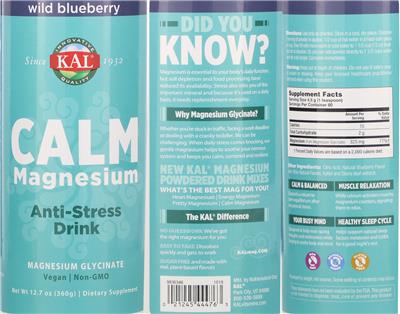 Calm Magnesium Wild Blueberry