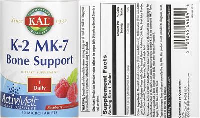 K-2 MK-7 Bone Support Raspberry