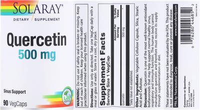 Quercetin 500 mg