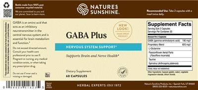Label of Gaba Plus