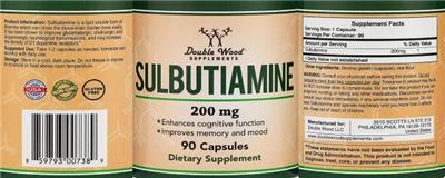 Sulbutiamine 200 mg