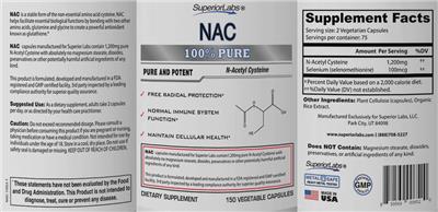 Photo of the SuperiorLabs NAC label