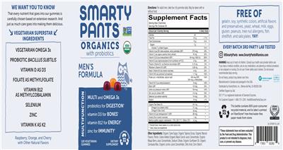 Label of Men's Formula