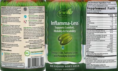Product label image for Inflamma-Less
