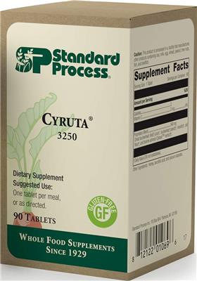 Photo of the SP Standard Process Cyruta label