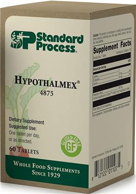 Photo of the SP Standard Process Hypothalmex label