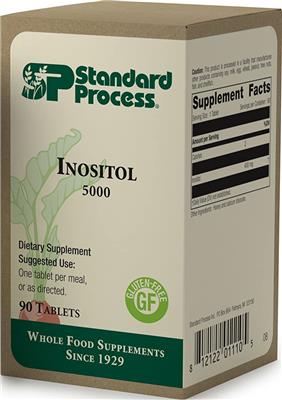 Photo of the SP Standard Process Inositol label
