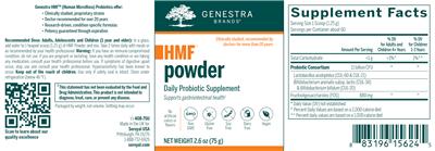 Label of HMF powder
