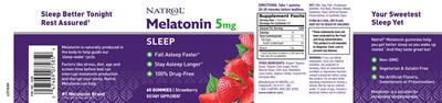 Melatonin 5 mg Strawberry