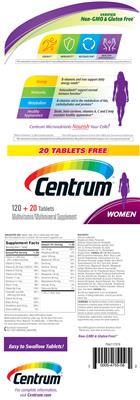 Photo of the Centrum Centrum Women label