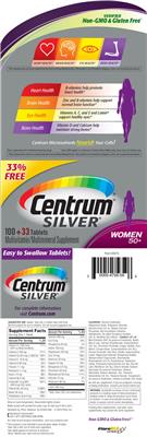 Photo of the Centrum Centrum Silver Women 50+ label