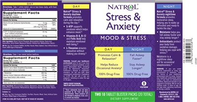 Photo of the Natrol Night label