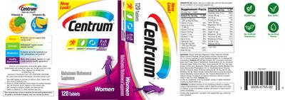 Photo of the Centrum Centrum Women label