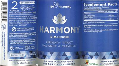 Photo of the Eu Natural Harmony label