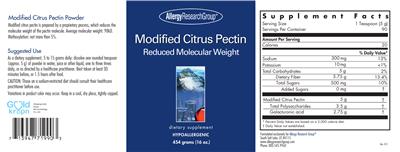 Modified Citrus Pectin