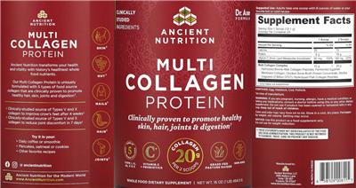 Label of Multi Collagen Protein