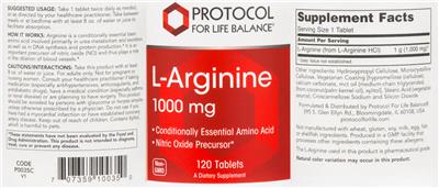 L-Arginine 1000 mg