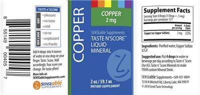 Taste N'Score Liquid Copper 2 mg