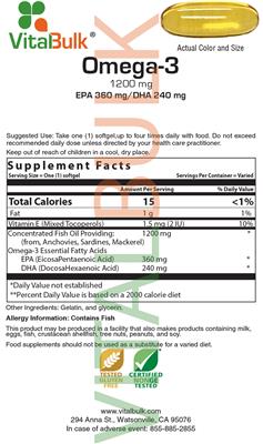 Omega-3 1200 mg