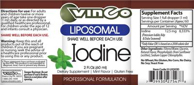 Liposomal Iodine Mint Flavor