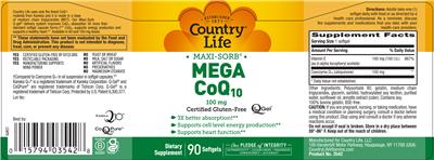 Mega CoQ10 100 mg