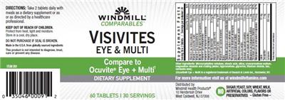 Photo of the Windmill Comparables Visivites Eye & Multi label