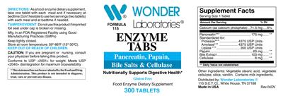 Enzyme Tabs