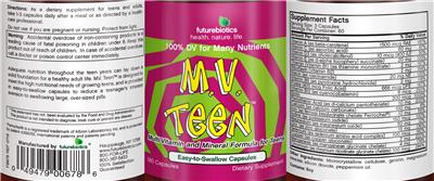 Photo of the Futurebiotics M.V. Teen label