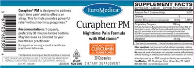 Photo of the EuroMedica Curaphen PM label