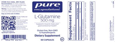 L-Glutamine 500 mg