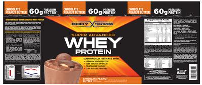 Super Advanced Whey Protein Chocolate Peanut Butter